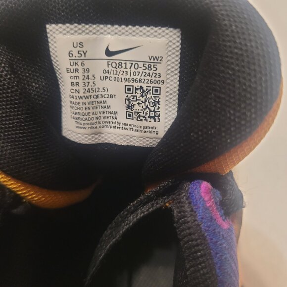 Nike LeBron Witness 7 Multicolor Size 6.5Y Sneaker - Picture 14 of 15